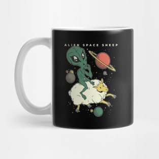 Alien Space Sheep Mug